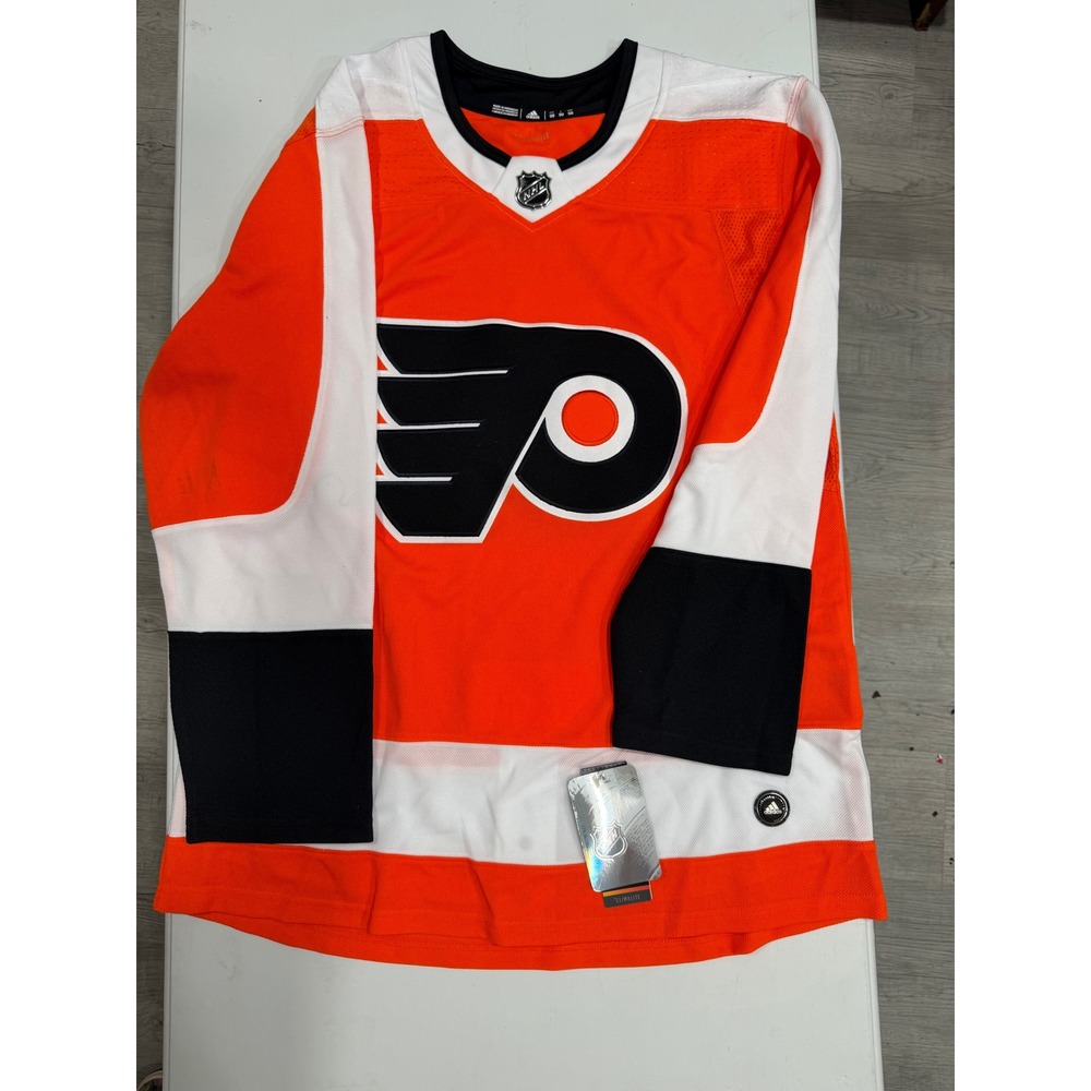 Adidas Philadelphia Flyers NHL Authentic Jersey Mens 50 Orange Climalite 252JA